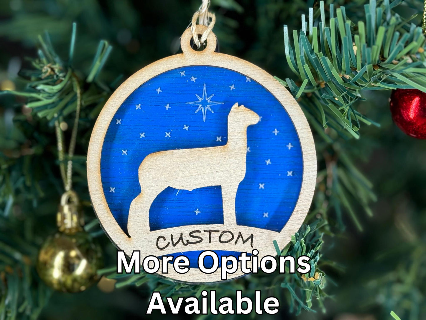 Lamb Ornaments for Christmas, Thank you gift idea, Buyer Gift, or 4H Club, livestock, animal, farm, rustic, wooden sheep