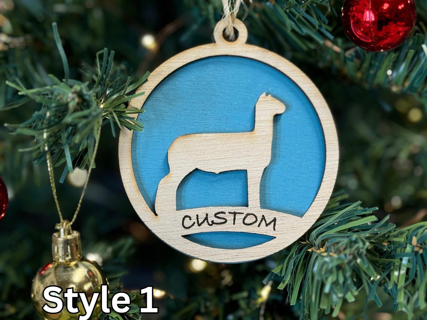 Lamb Ornaments for Christmas, livestock, animal, farm, rustic, wooden, gift idea, award, buyer gift thank you gift